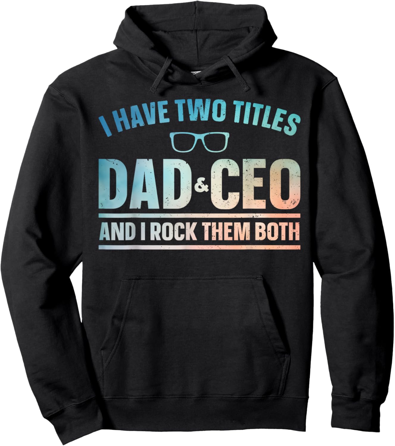 CEO Art For Dad Men Father Business Owner Entrepreneur CEO Hoodie - Hoodie | Black