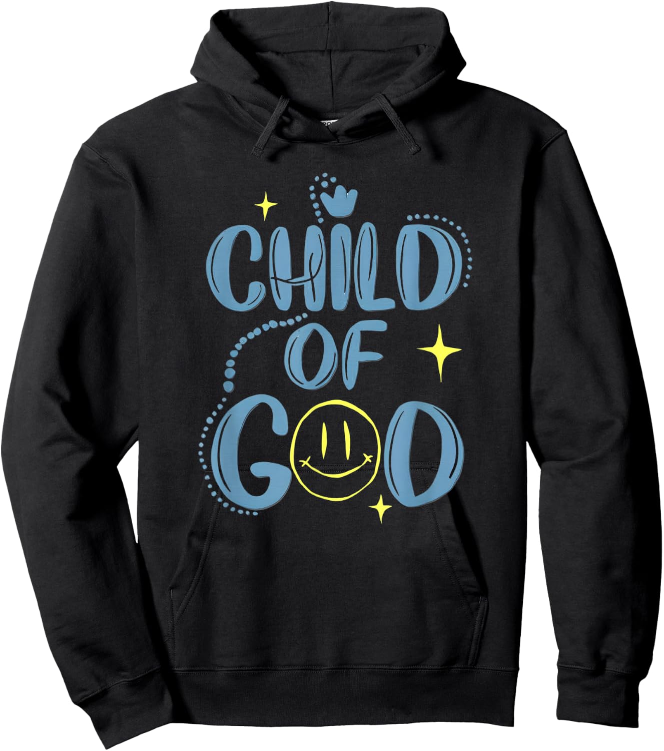 Child of God! Back to School Bold Christian Kids Hoodie - Hoodie | Black