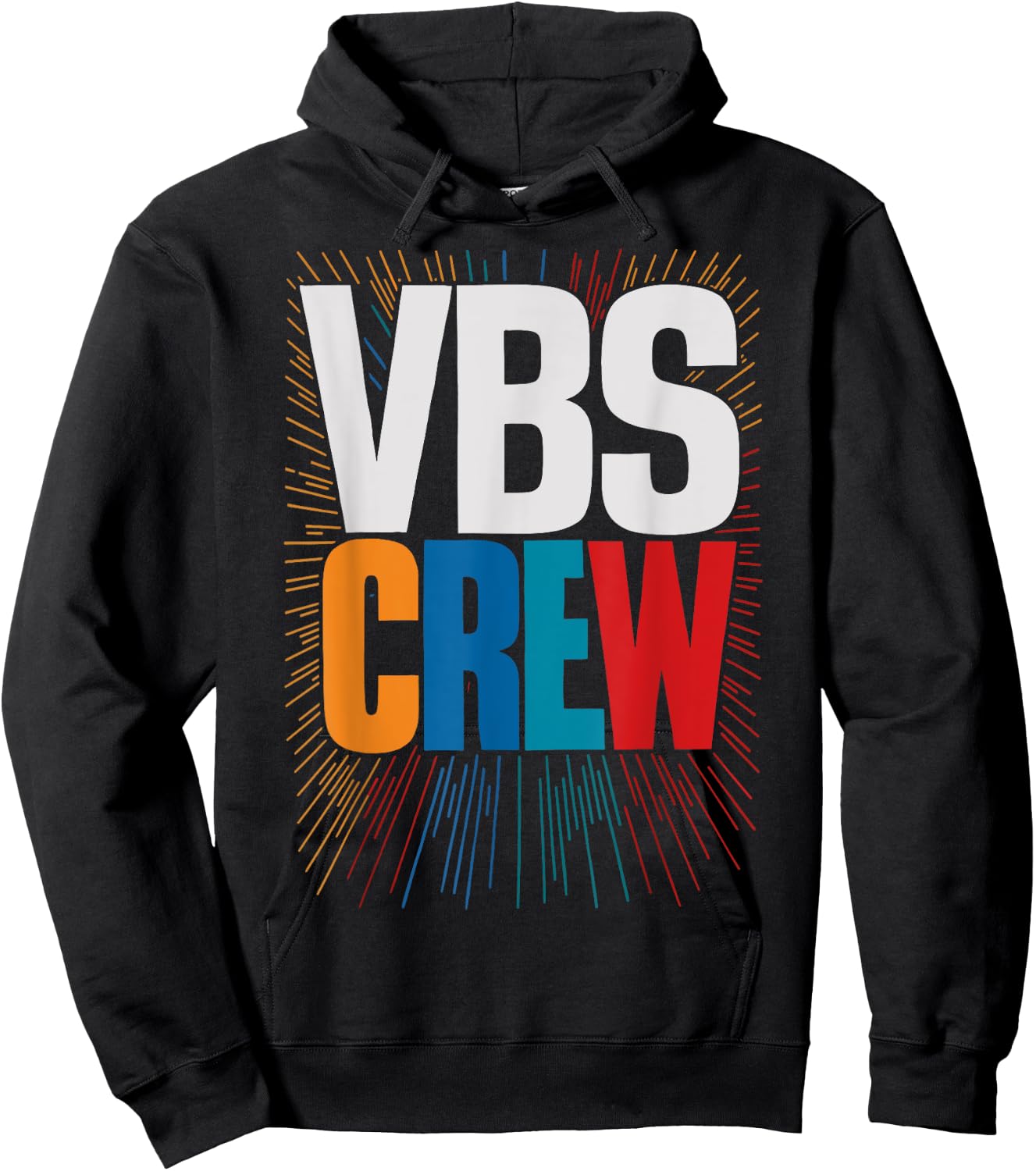 VBS Crew Faith-Based Gathering Sunday School Teacher Hoodie - Hoodie | Black