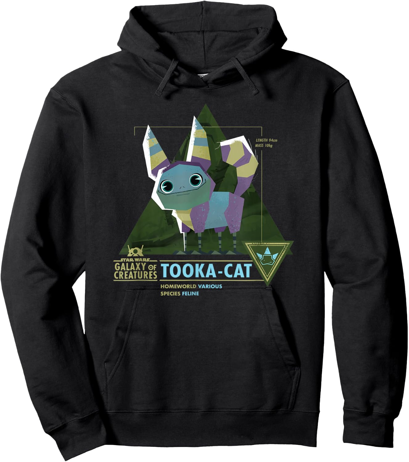 Star Wars Galaxy of Creatures Tooka-Cat Feline Hoodie - Hoodie | Black