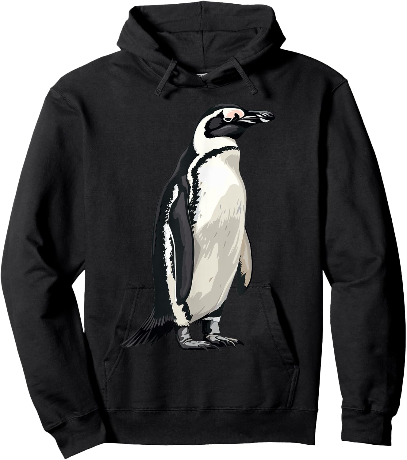 Penguin Women Design Penguin Graphic , Black, Small Hoodie - Hoodie | Black
