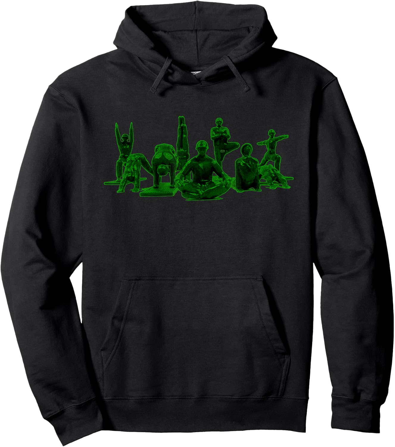 Military Yoga Shirt PTSD Awareness Police Army Armed Forces Hoodie - Hoodie | Black
