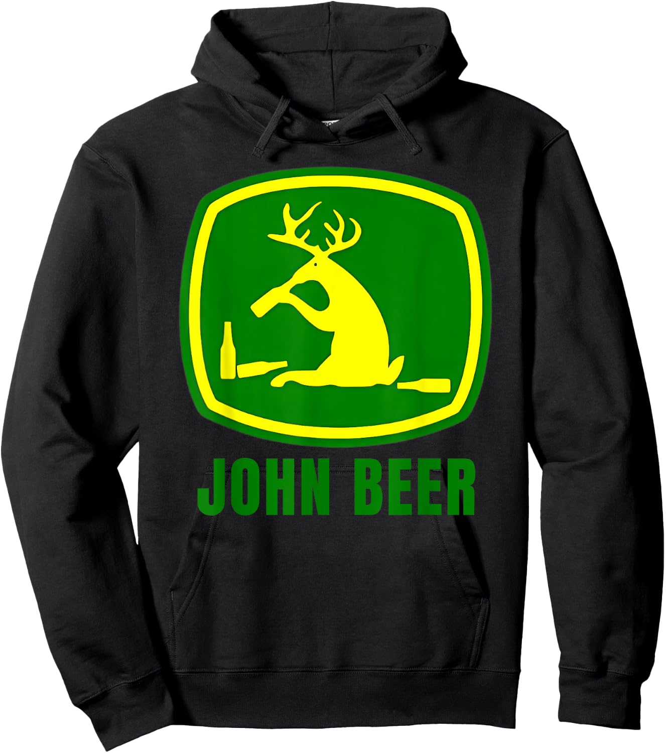John Beer - funny Hoodie - Hoodie | Black