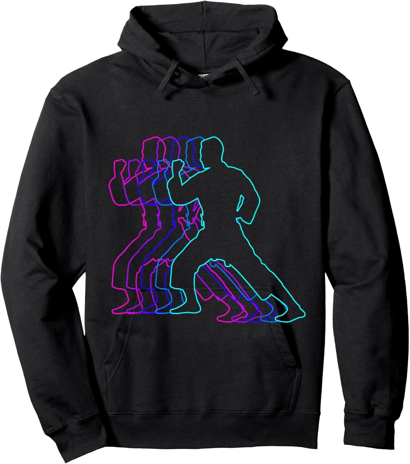 Karate Karateka Gift Clothes For Boys Youth Men Kids Teens Hoodie - Hoodie | Black