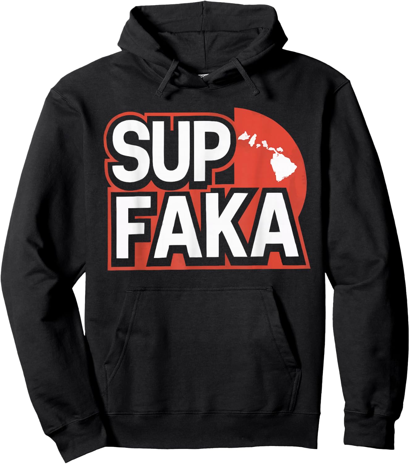 Kanaka Maoli Native Hawaiian Islands Hawaii Flag Hoodie - Hoodie | Black
