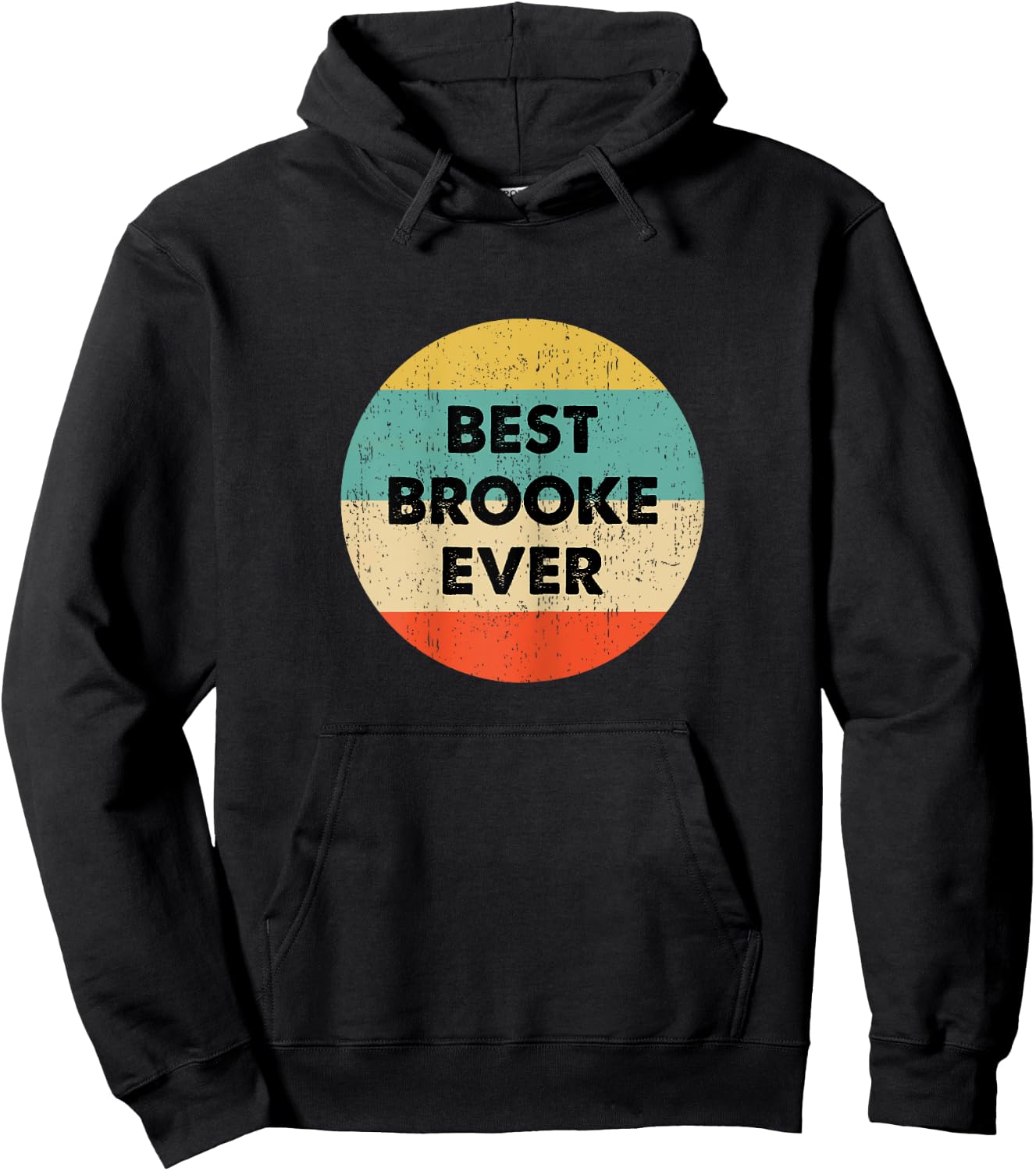 Brooke Name Hoodie - Hoodie | Black