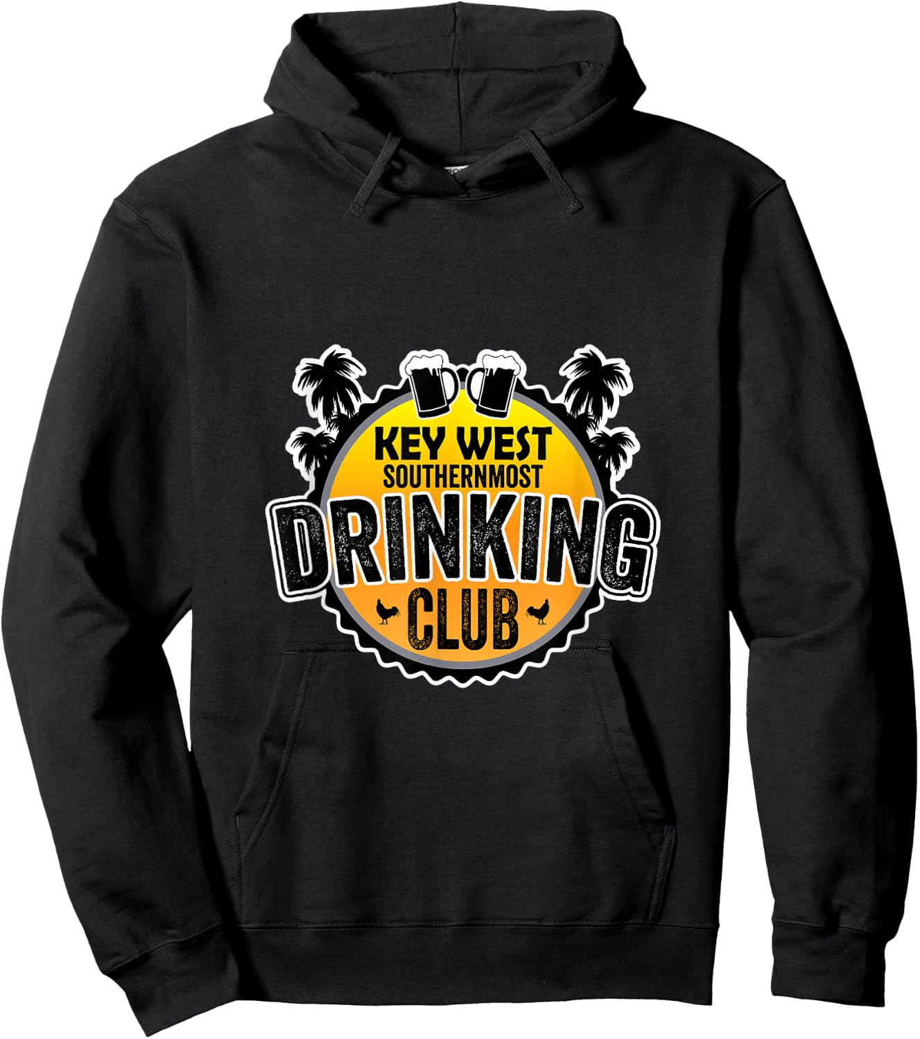 Key West Drinking Club Hoodie - Hoodie | Black