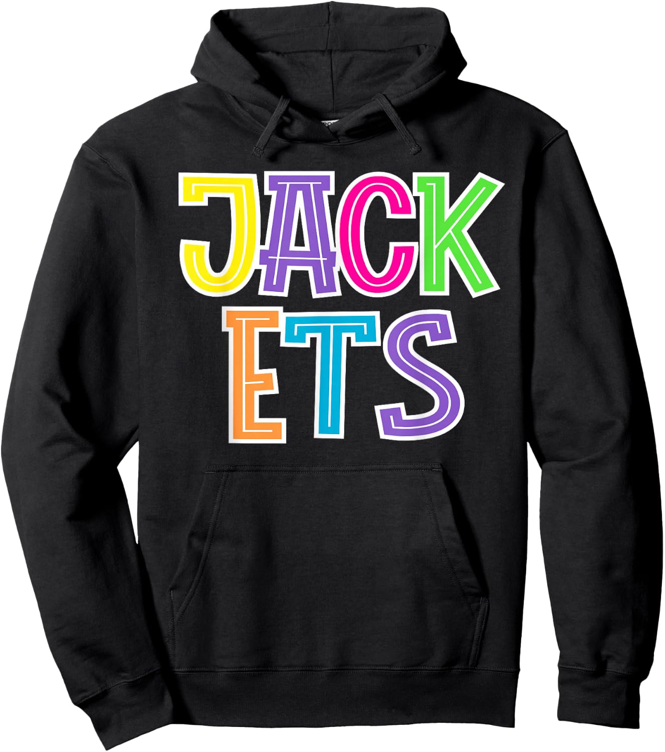Yellow Jacket Jackets School Spirit Hoodie - Hoodie | Black