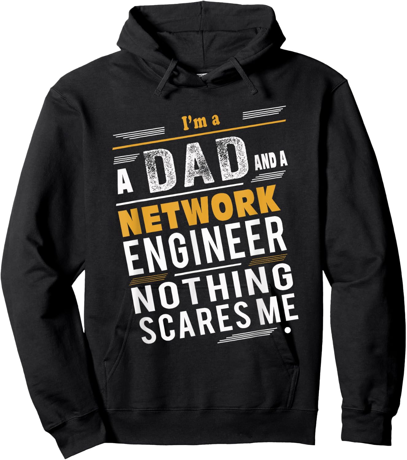 Network Engineer Dad Hoodie - Hoodie | Black