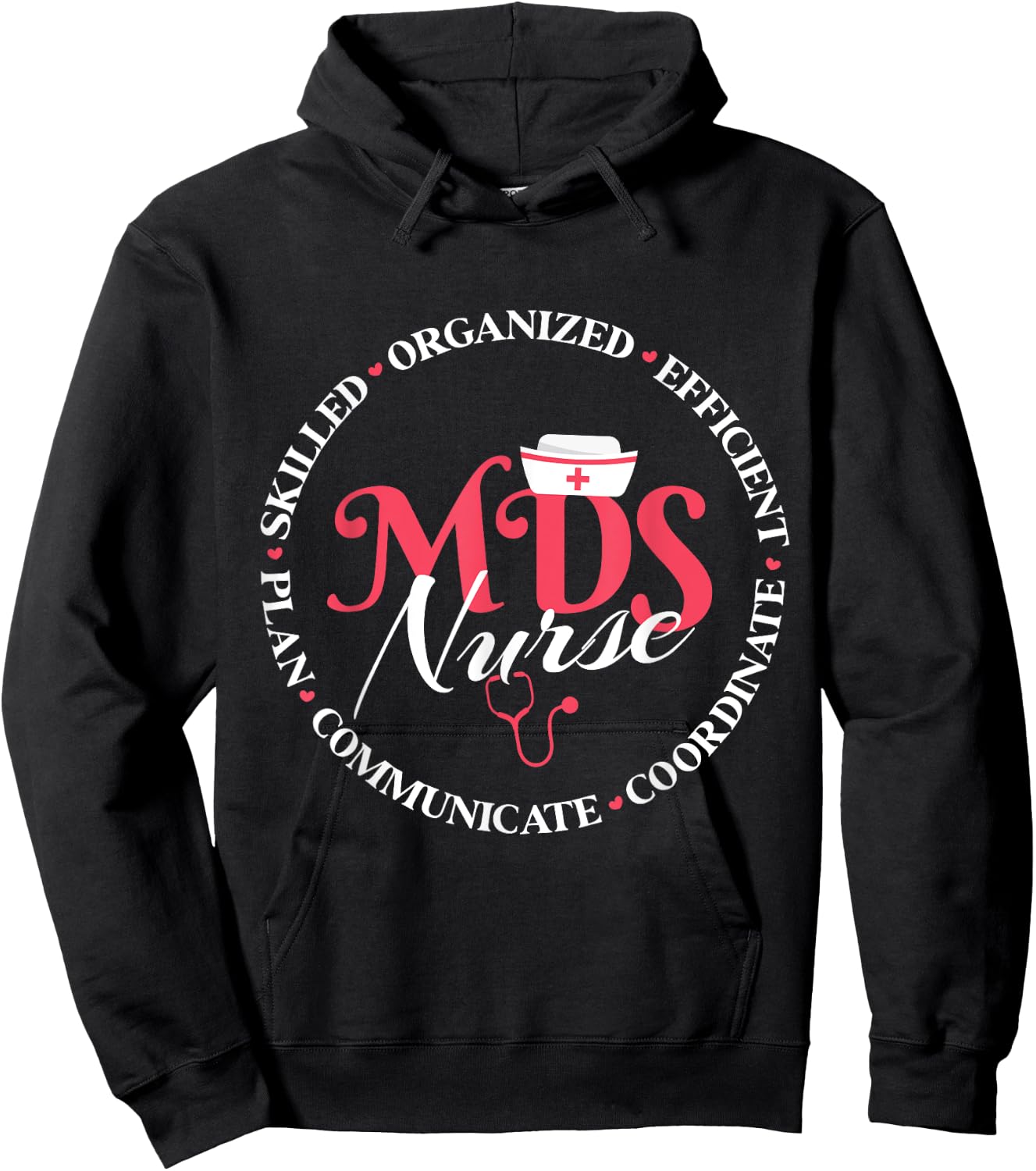 MDS Nurse Appreciation , Small, Black Hoodie - Hoodie | Black
