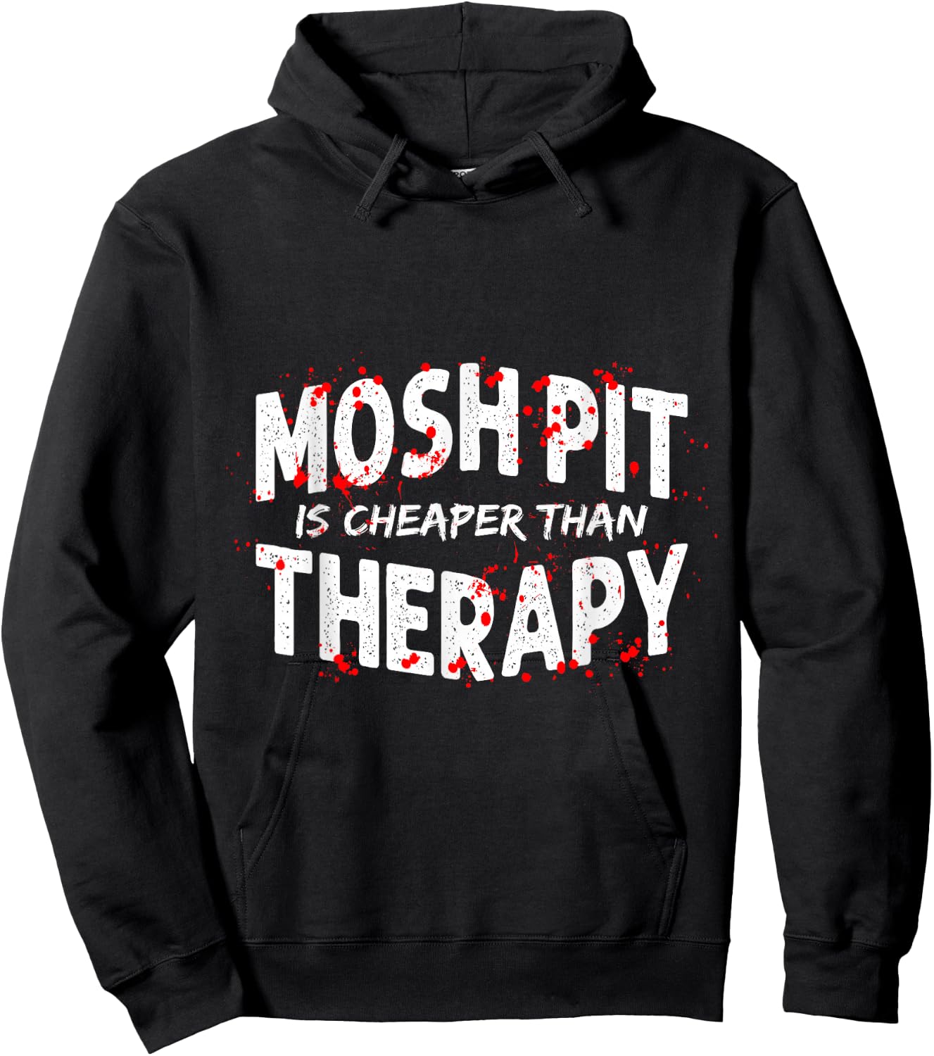 Heavy Metal Trash Metal Metalhead Music Hoodie - Hoodie | Black