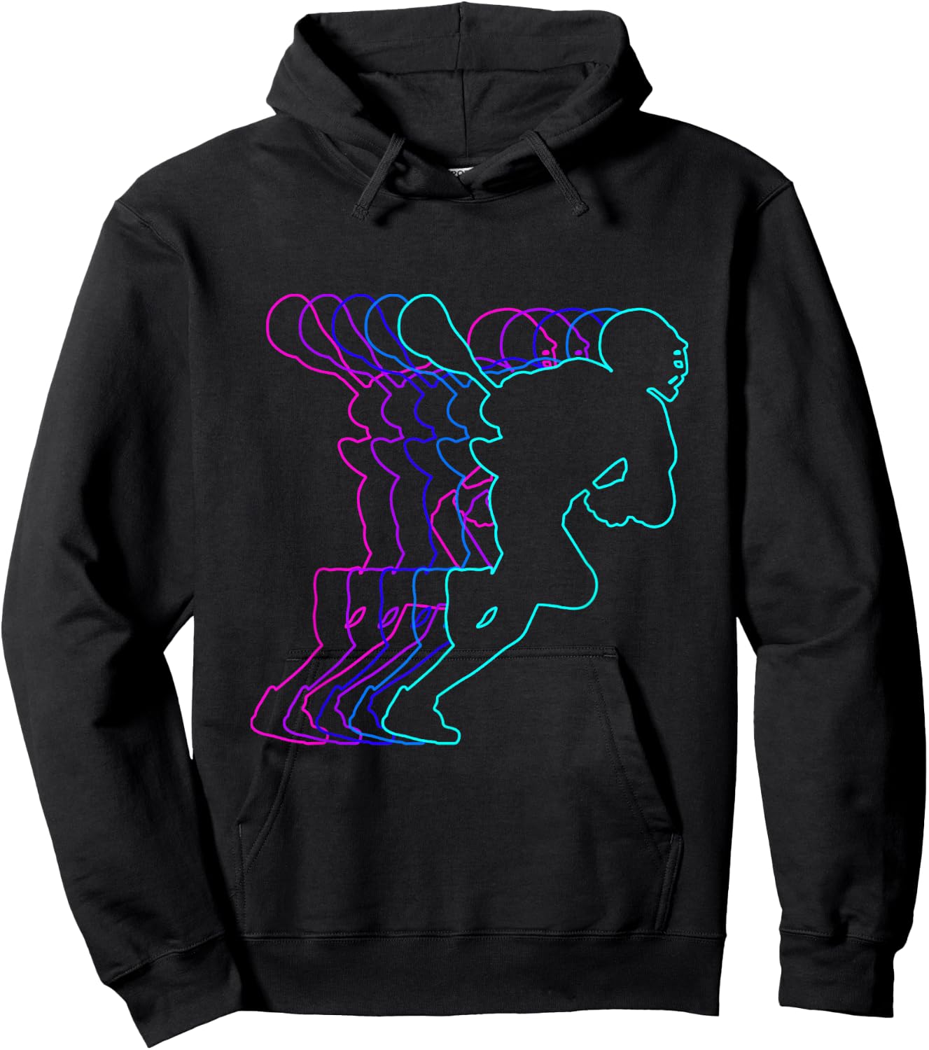 Lacrosse Player Gift Clothes For Boys Youth Men Kids Teens Hoodie - Hoodie | Black