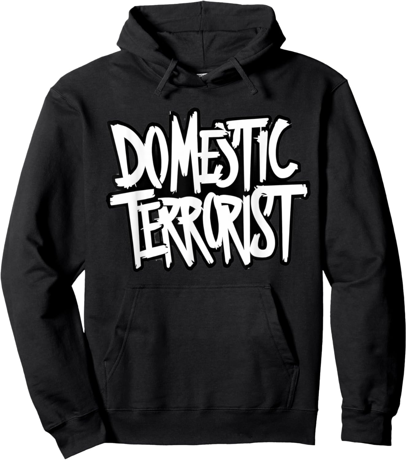 Domestic Terrorist Novelty Hoodie - Hoodie | Black
