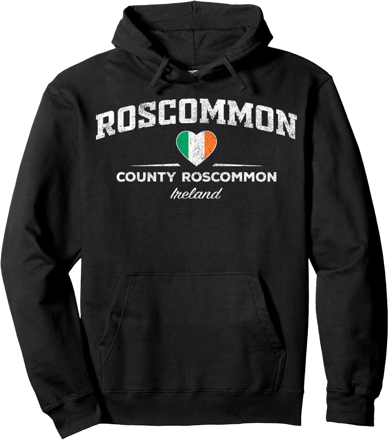 Roscommon Ireland Hoodie - Hoodie | Black