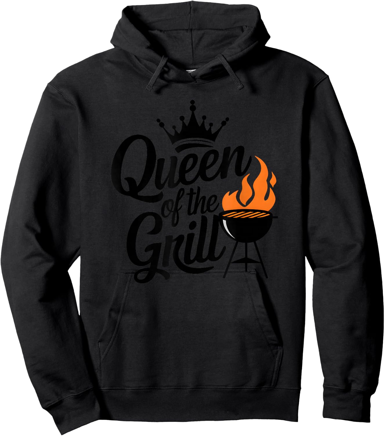 Queen of the Grill Hoodie - Hoodie | Black
