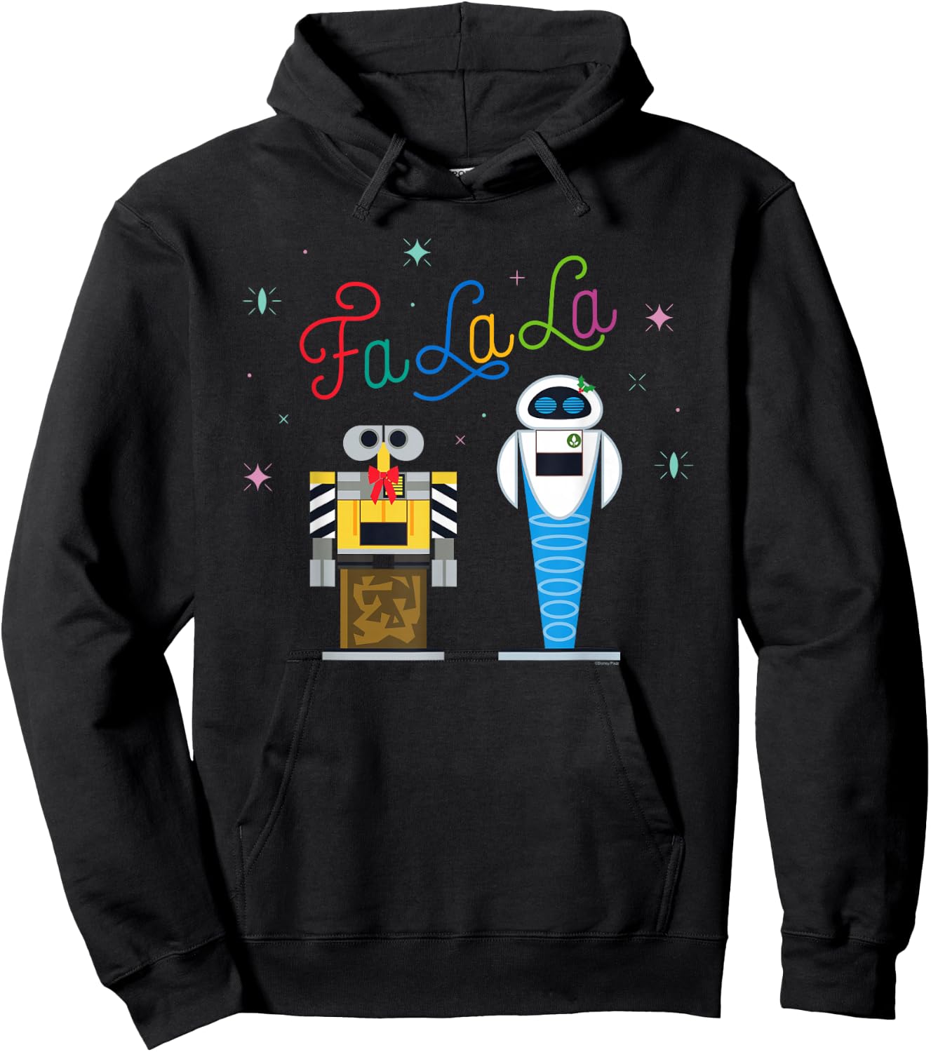 Disney and Pixar’s WALL-E Christmas Holiday Nutcrackers Hoodie - Hoodie | Black