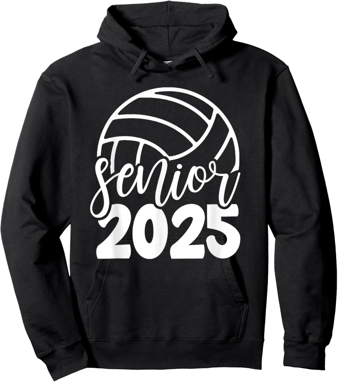Volleyball Senior Class Of 2025 High School Senior For Girls Hoodie - Hoodie | Black