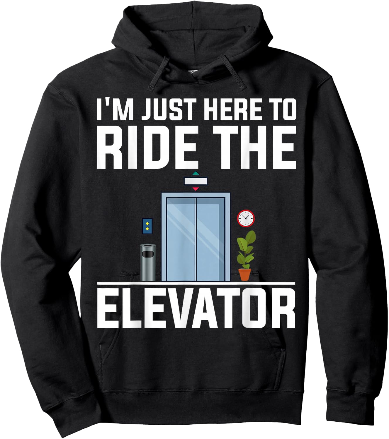 Cool Elevator Art Women Elevator Inspector Installer Hoodie - Hoodie | Black