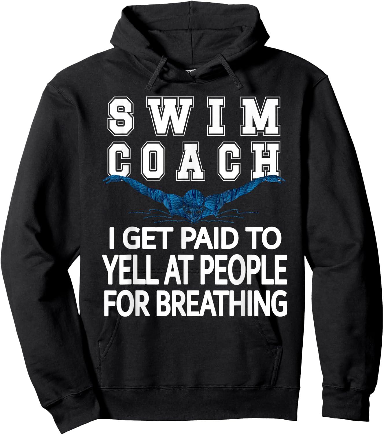 Fun Swim Trainer Hoodie - Hoodie | Black