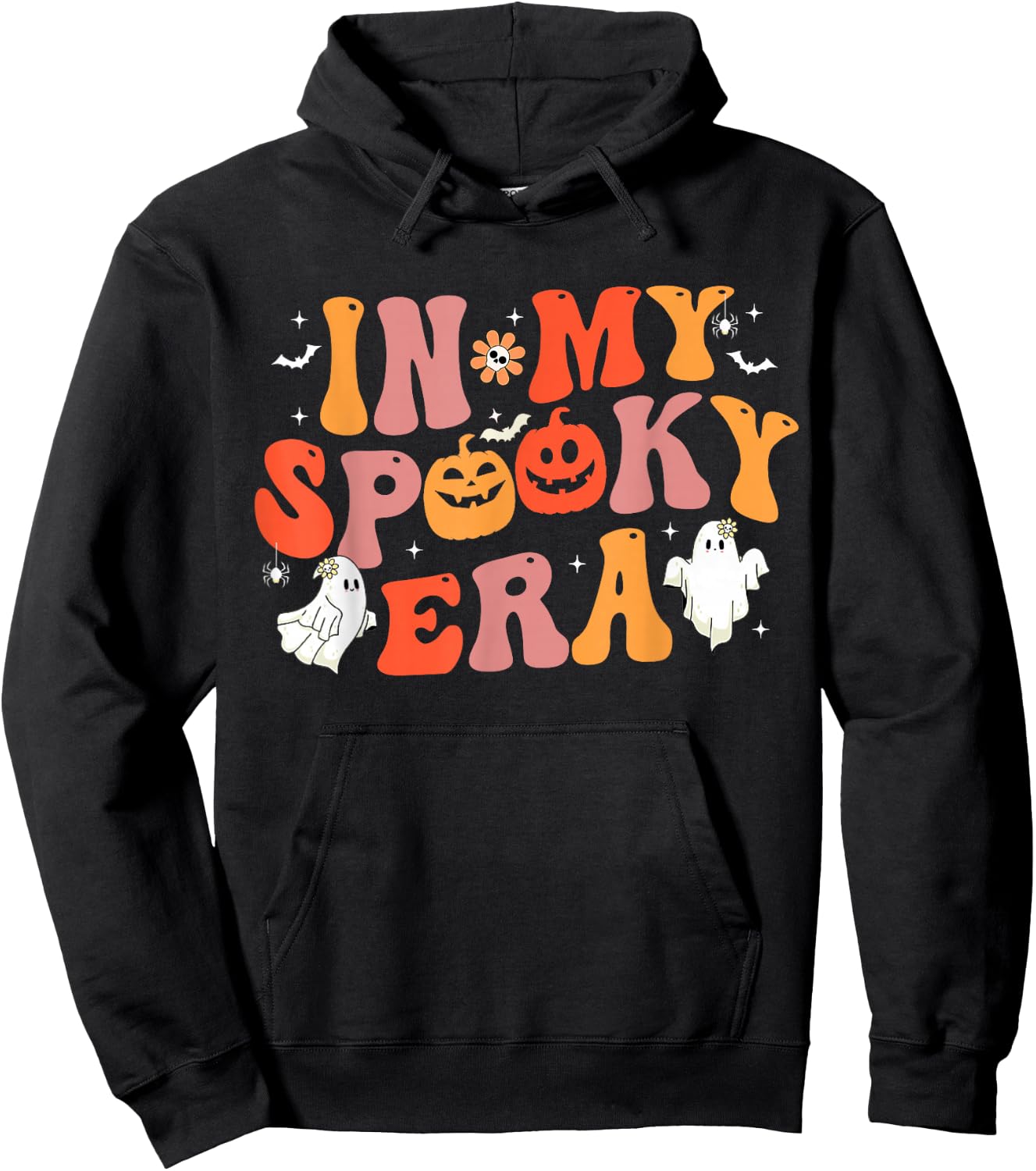 In My Spooky Era Ghost Funny Family Outfits Women Men Kids Hoodie - Hoodie | Black