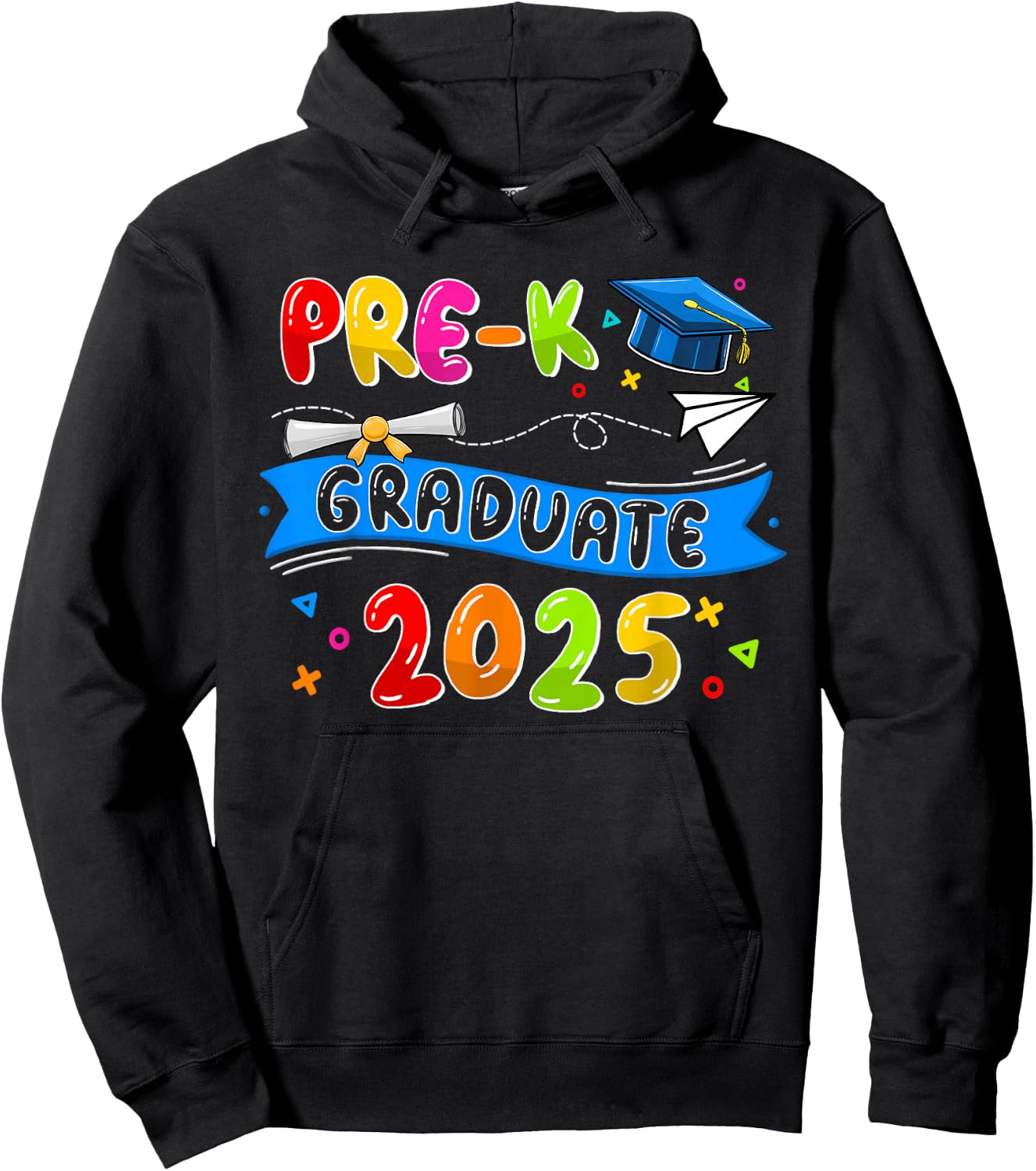 Pre-K Graduate Pre-K Grad Class Of 2025 Graduation 2025 Hoodie - Hoodie | Black