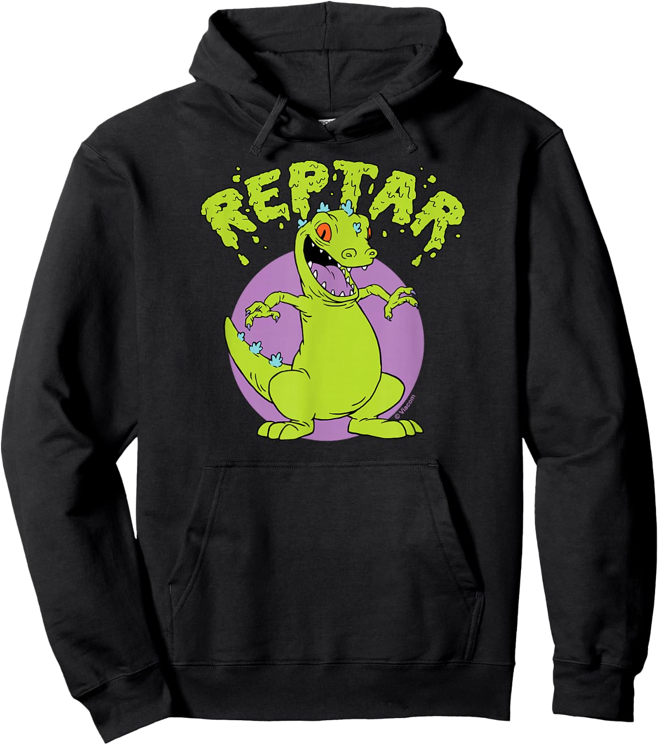 Rugrats - Reptar Slime Hoodie - Hoodie | Black