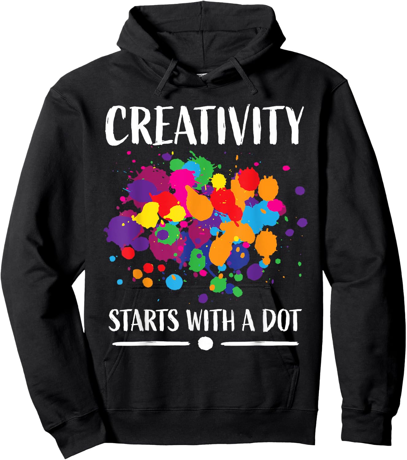 Dot Day Shirt Women Men Kids Girls Boys Teacher 2024 Dot Day Hoodie - Hoodie | Black
