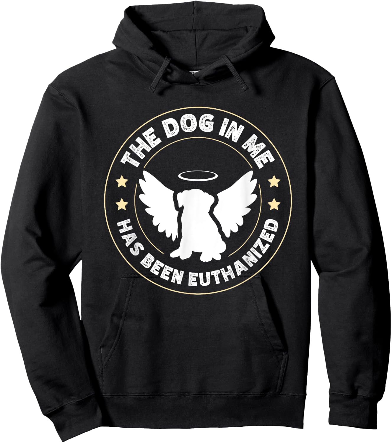 The Dog In Me Has Been Euthanized Women Hoodie - Hoodie | Black