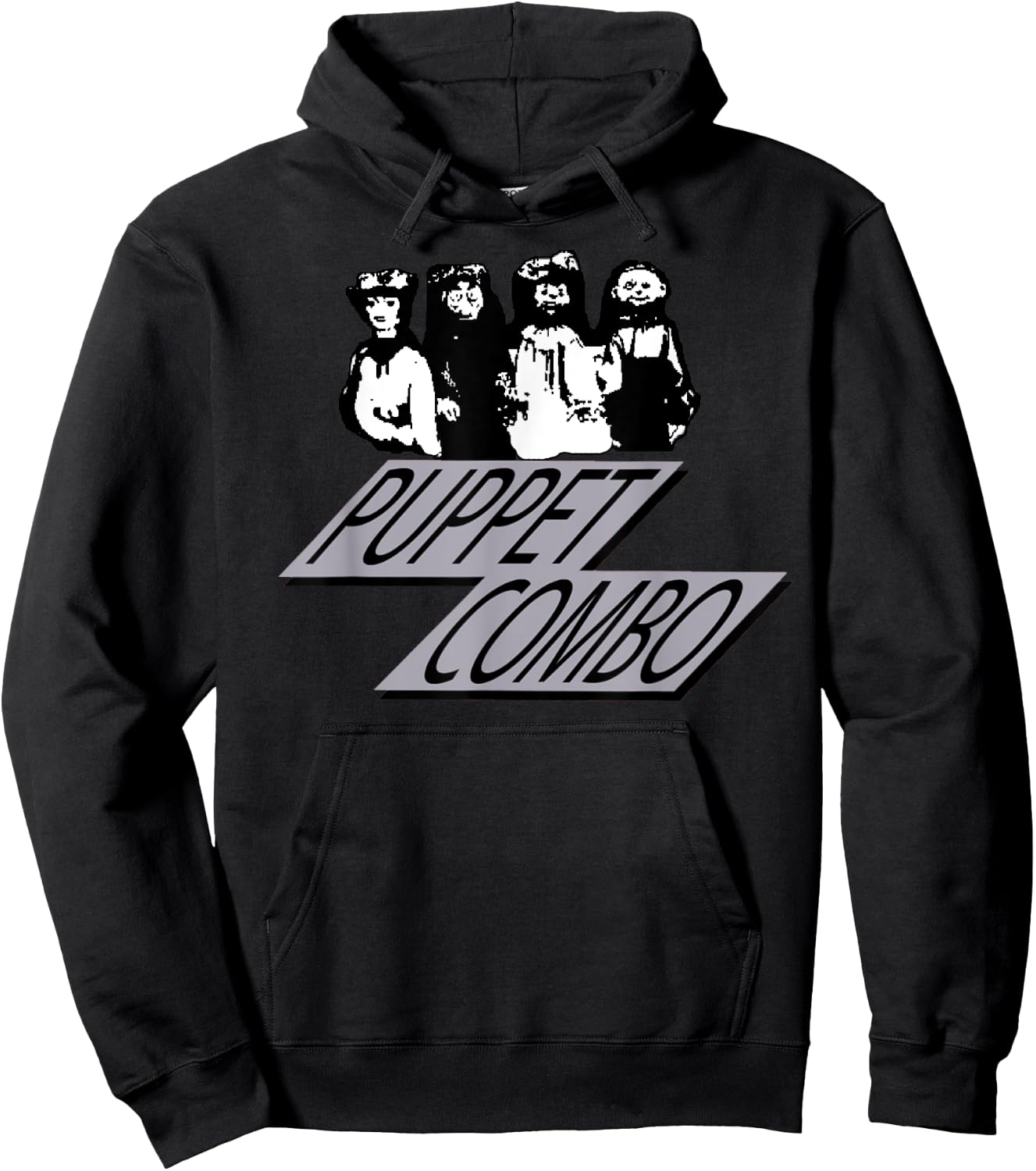 Puppet Combo Survival Horror Slasher Games Hoodie - Hoodie | Black