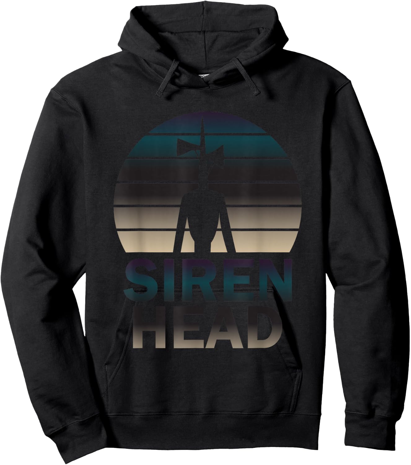 Siren Creature Monster Horror Movie Halloween Hoodie - Hoodie | Black