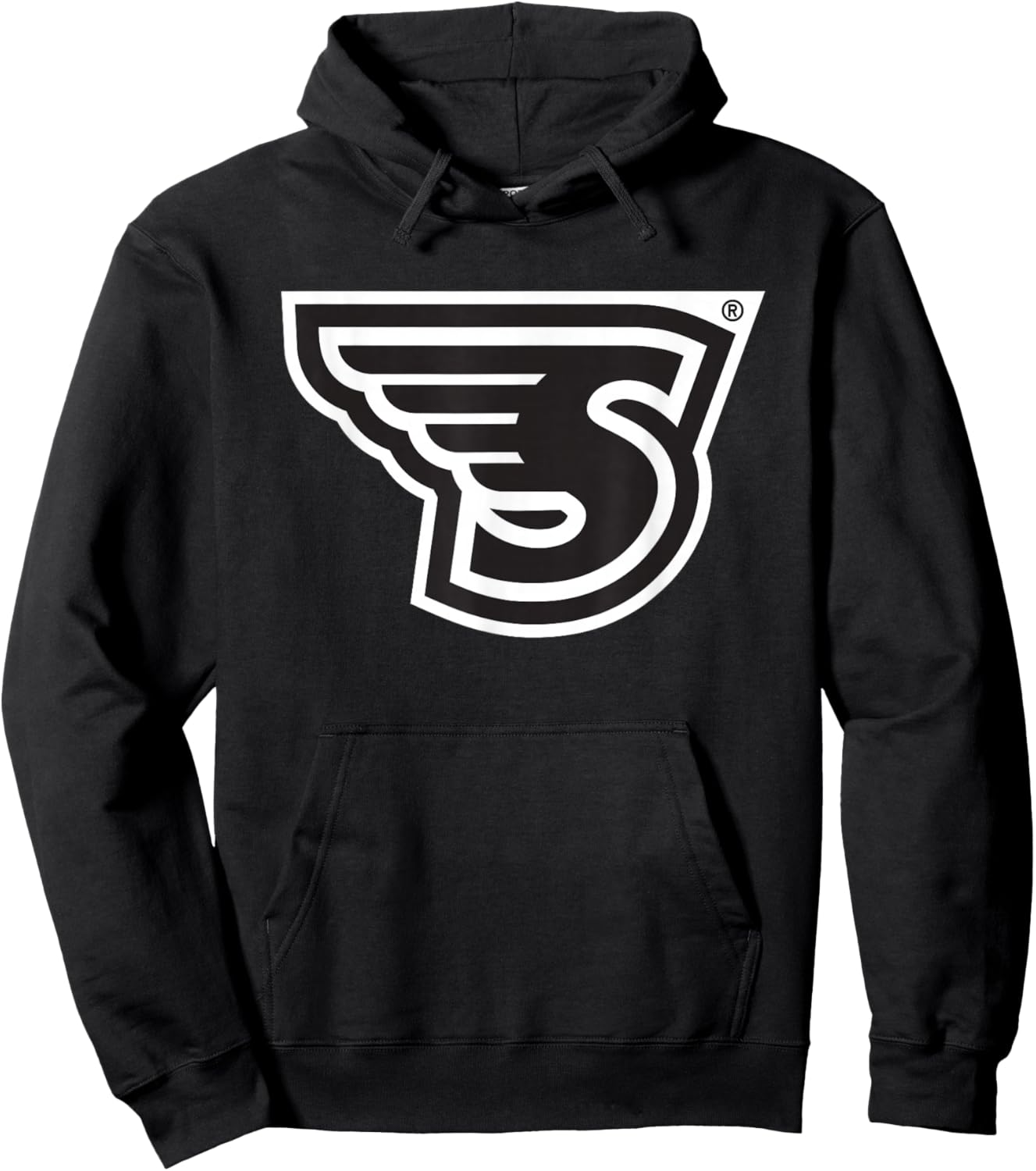 Stonehill College Skyhawks Athletic S Logo Hoodie - Hoodie | Black