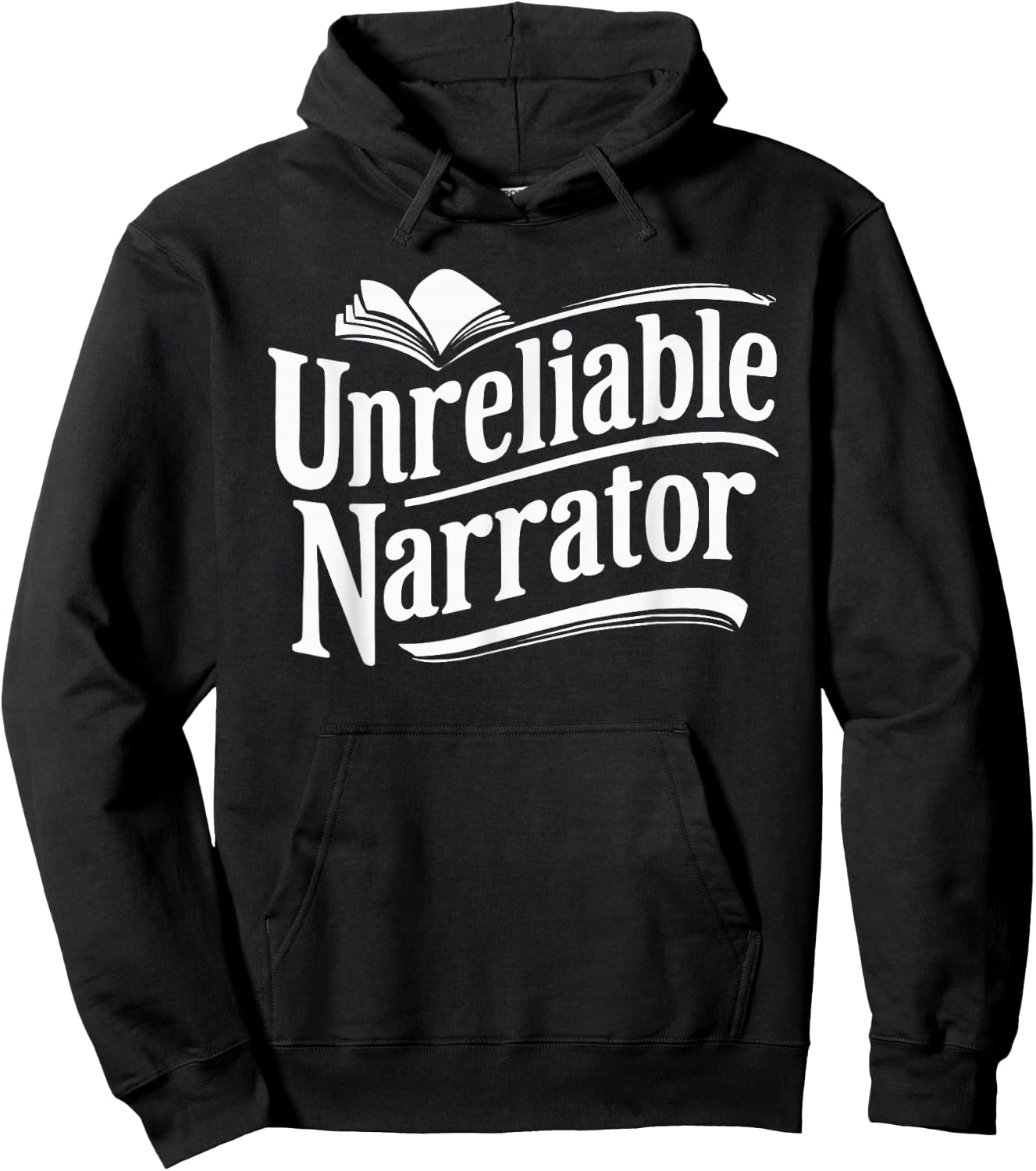 Unreliable Narrator Hoodie - Hoodie | Black