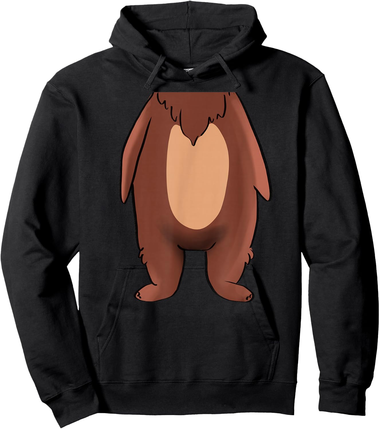 Easy Bear Halloween Costume Hoodie - Hoodie | Black