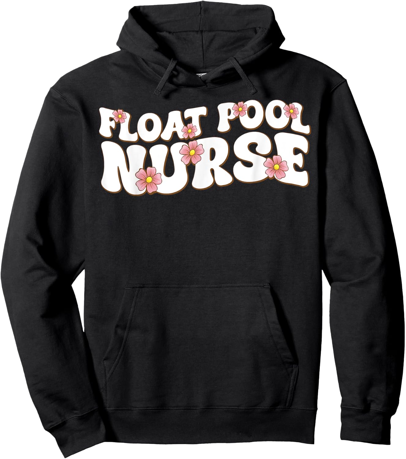 Float Nurse Nursing Cute Registered Float Pool Nurse Hoodie - Hoodie | Black