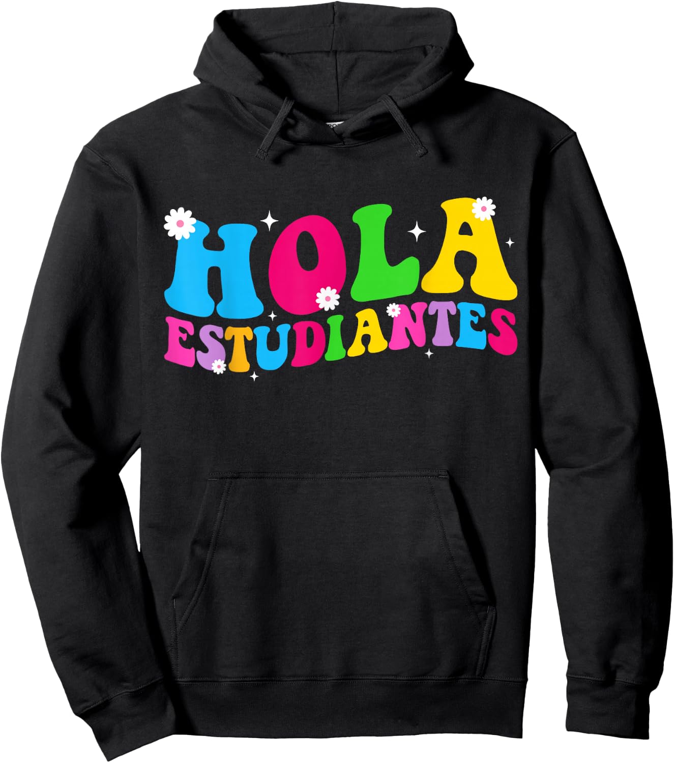 Spanish Teacher Shirt Men Maestra Back To School Hoodie - Hoodie | Black
