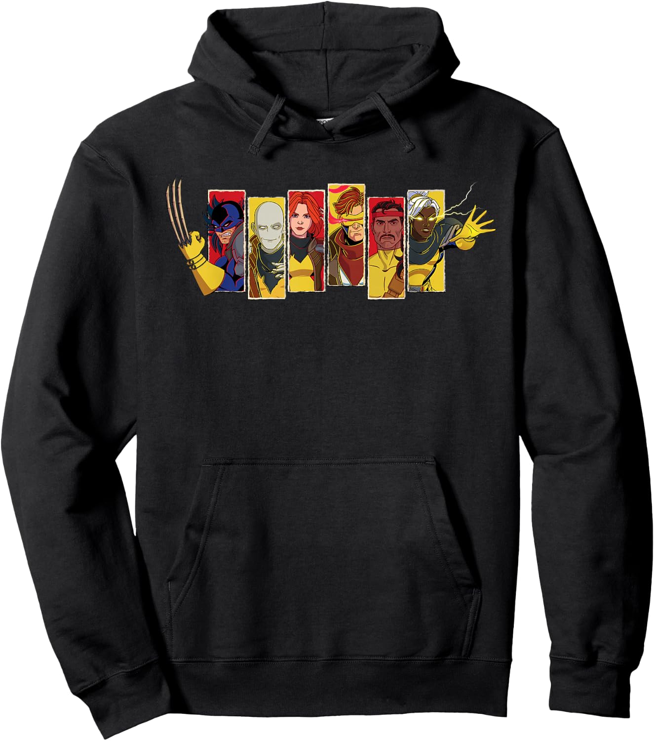 Marvel Studios X-Men '97 Season 2 Team Wasteland Collage Hoodie - Hoodie | Black