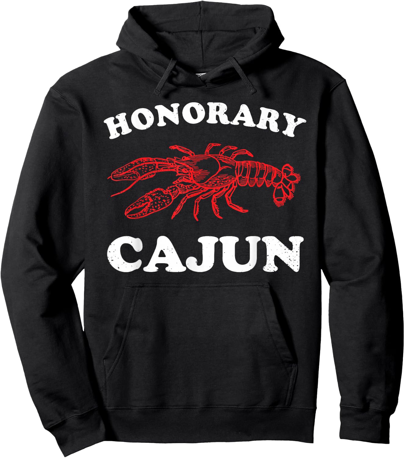 Honorary Cajun Funny Cajun Wedding Cajun by Marriage , Small, Black Hoodie - Hoodie | Black