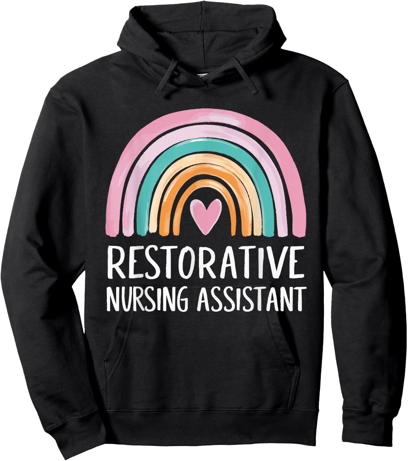 RNA Restorative Nursing Assistant Hoodie - Hoodie | Black