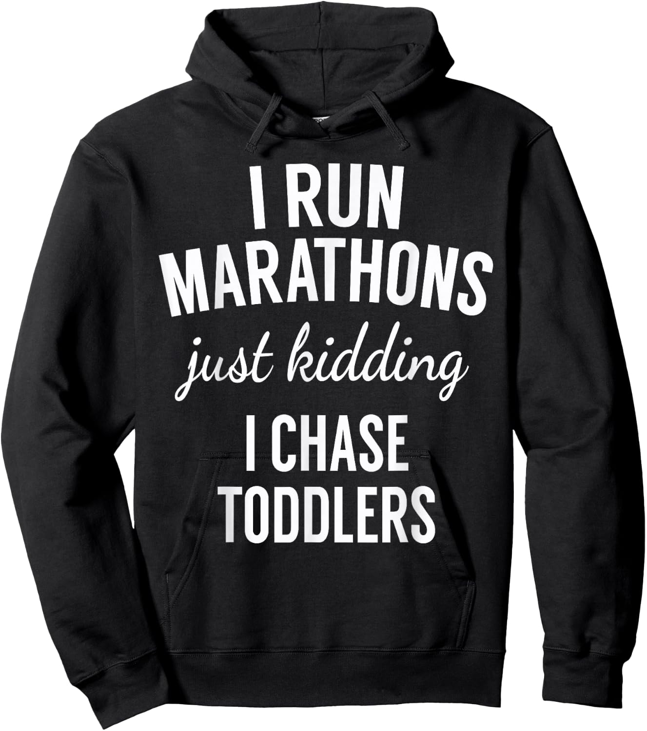 I Chase Toddlers - For Pre-School & Daycare Teachers Men Women Hoodie - Hoodie | Black