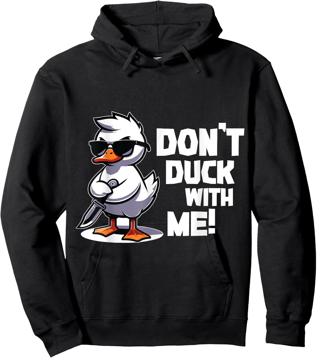 Duck Lover Art Men Women Boys Girls Rubber Duck Funny Ducks Hoodie - Hoodie | Black