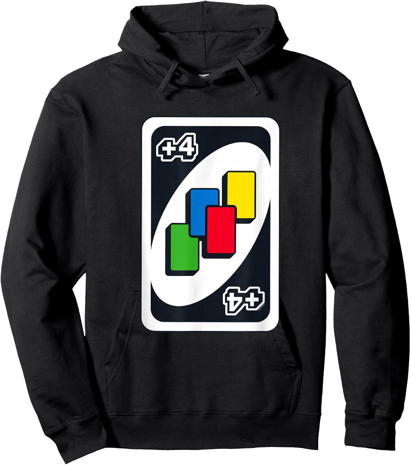 UNO - Draw Four Hoodie - Hoodie | Black