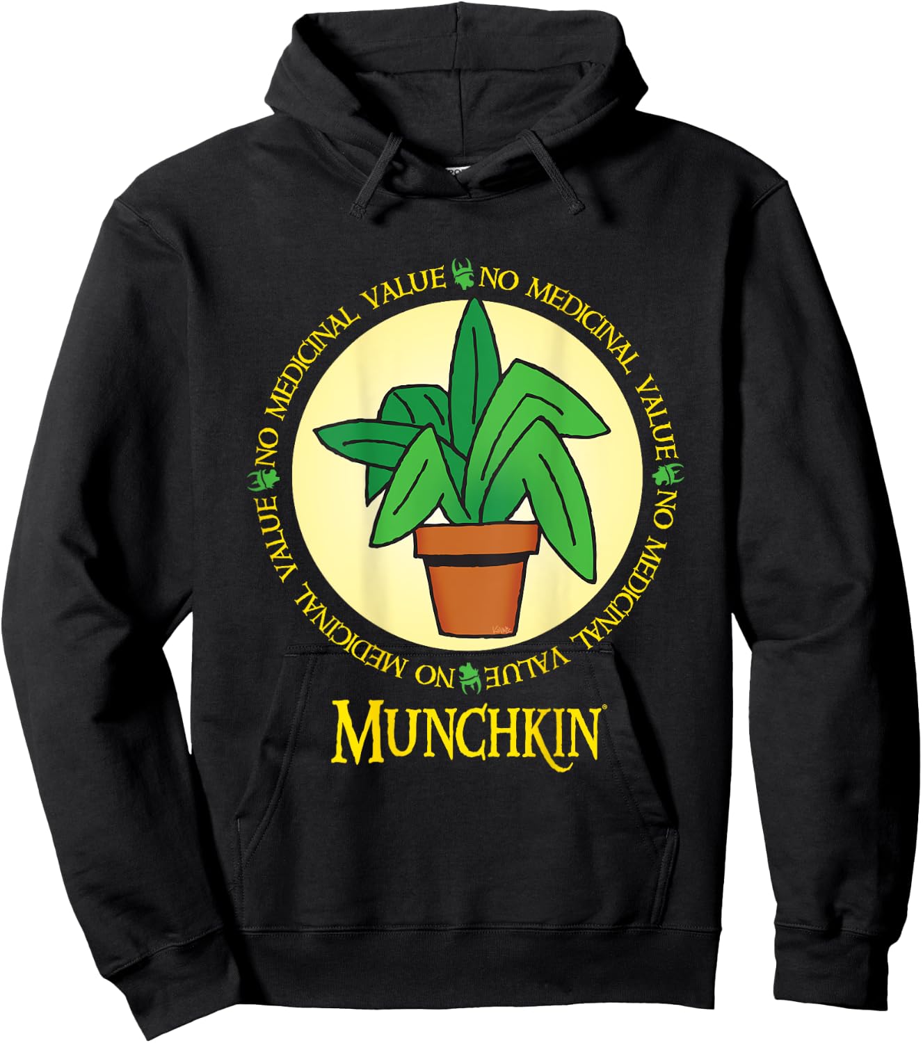 Munchkin Potted Plant Hoodie - Hoodie | Black