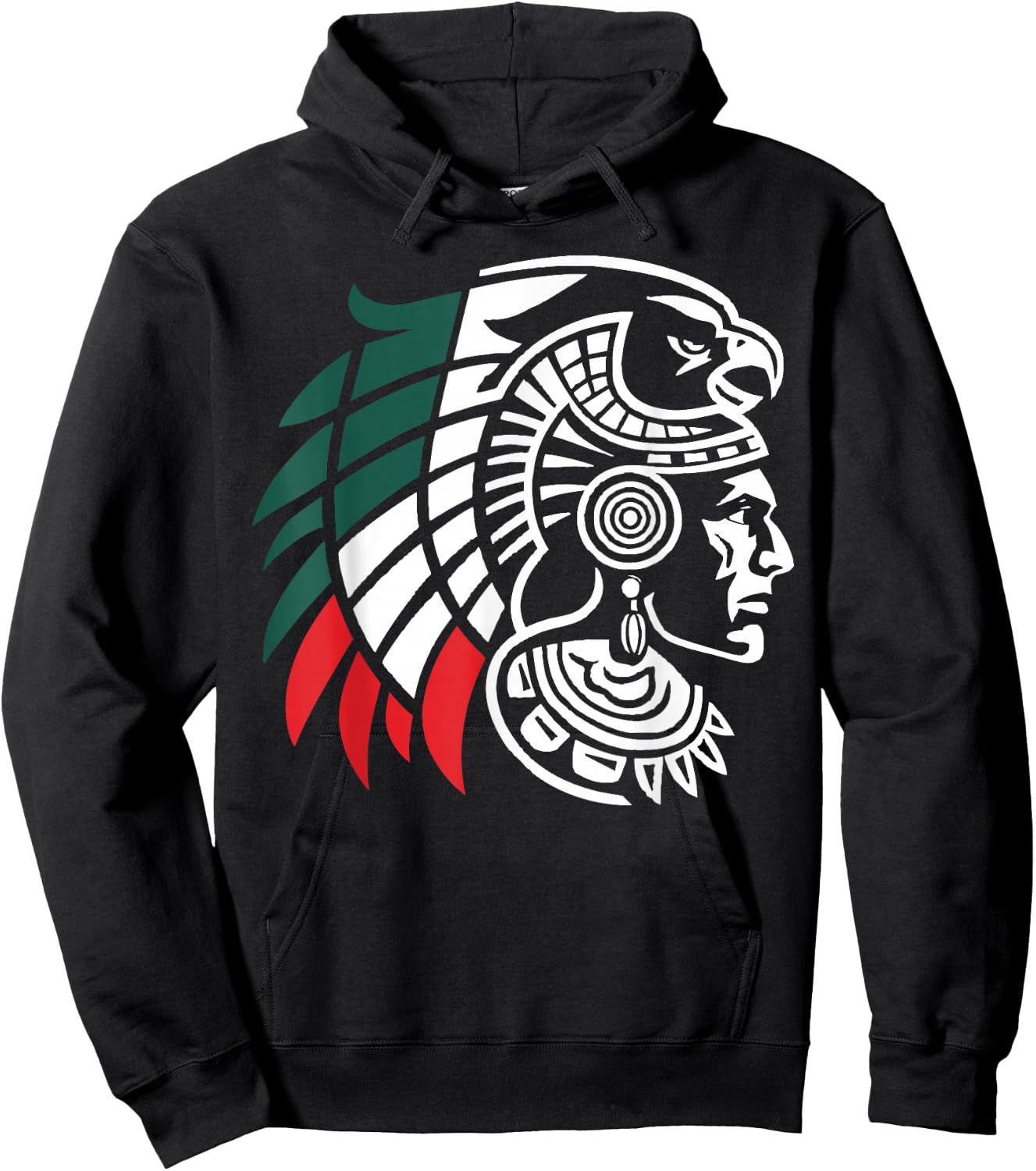 Aztec Warrior Mayan Indigenous Mexican Aztec Jaguar Hoodie - Hoodie | Black