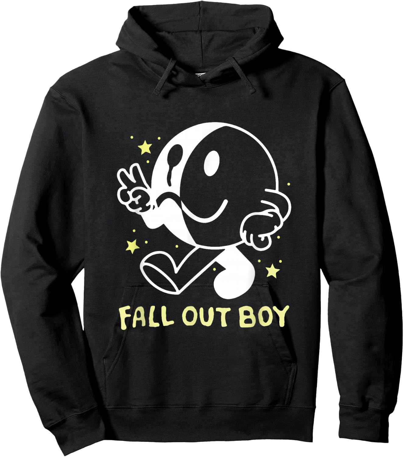 Fall Out Boy - Smile Frown Man Hoodie - Hoodie | Black