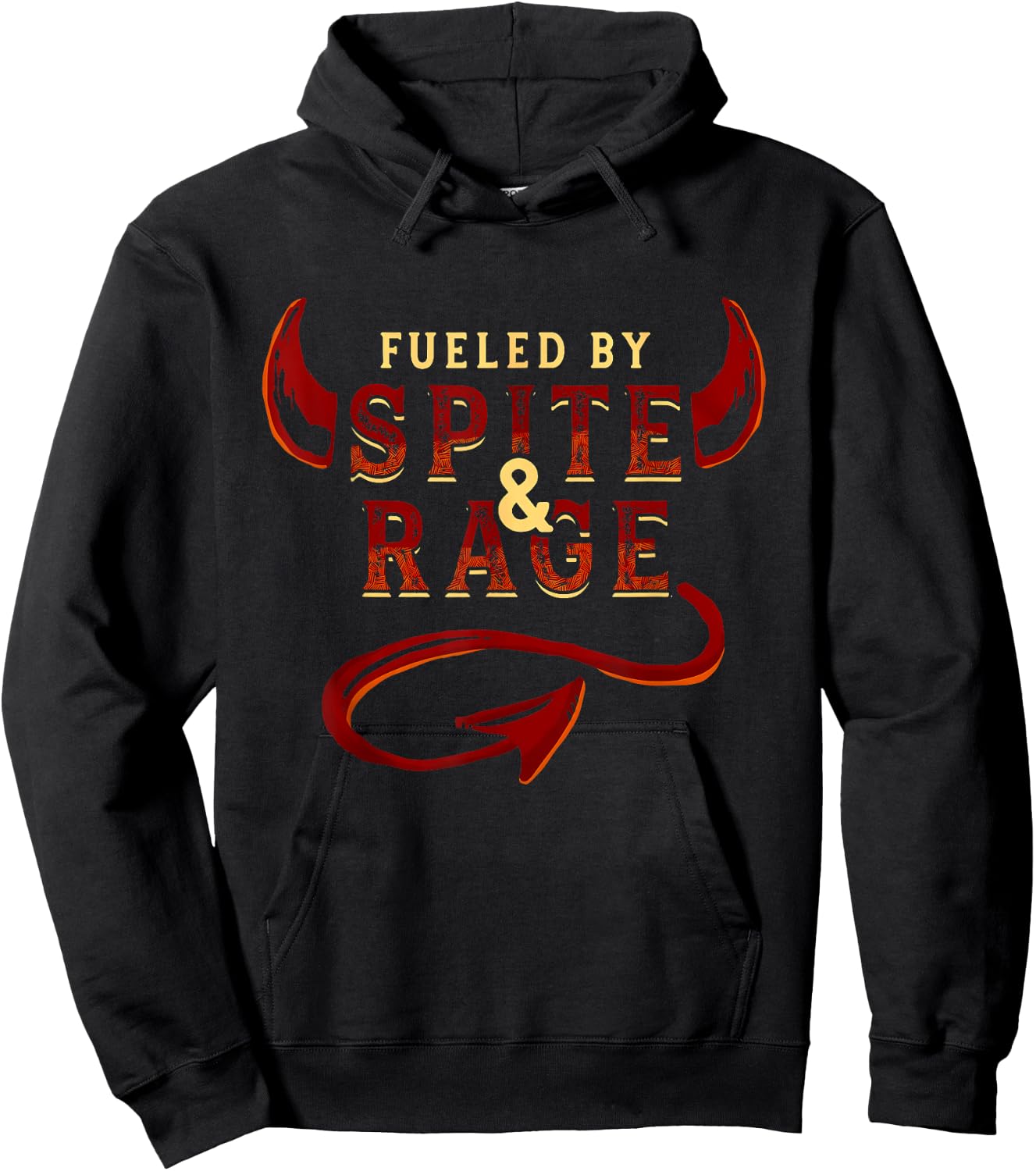 Fueled By Spite & Rage Apparel Hoodie - Hoodie | Black