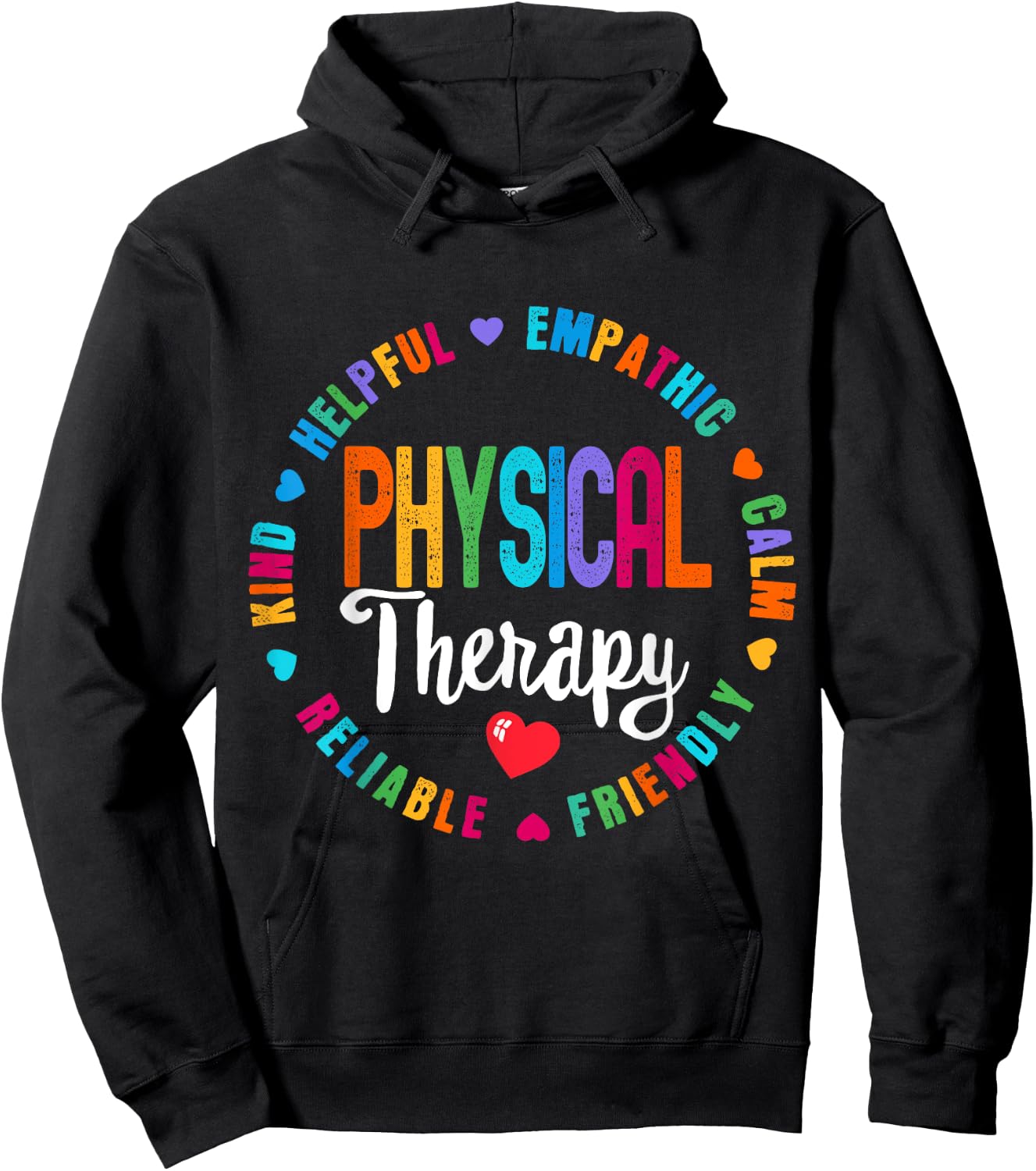 Physical Therapy Funny Physical Therapist PT therapist Month Hoodie - Hoodie | Black