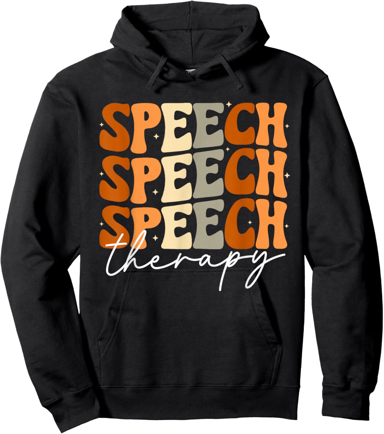 Speech Therapy Pathologist SLP Speech Language Therapists Hoodie - Hoodie | Black