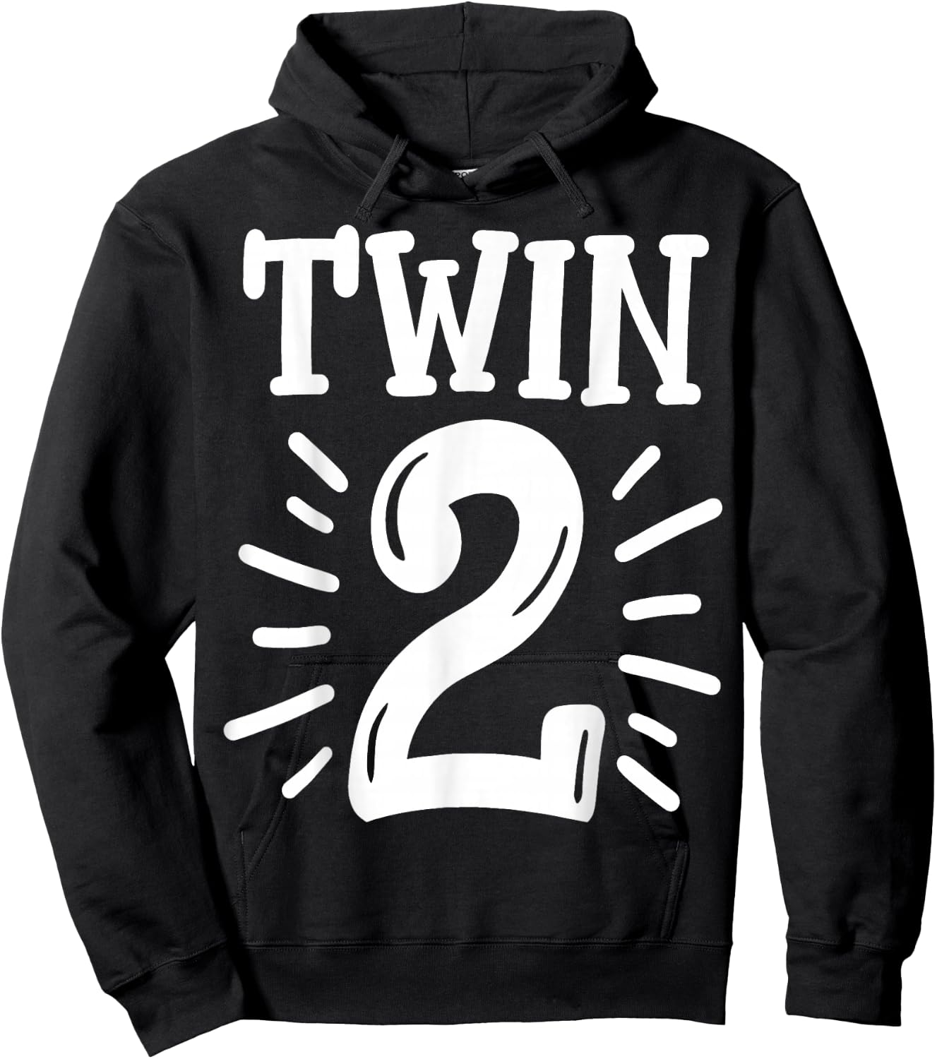 Twins Twin 2 Hoodie - Hoodie | Black