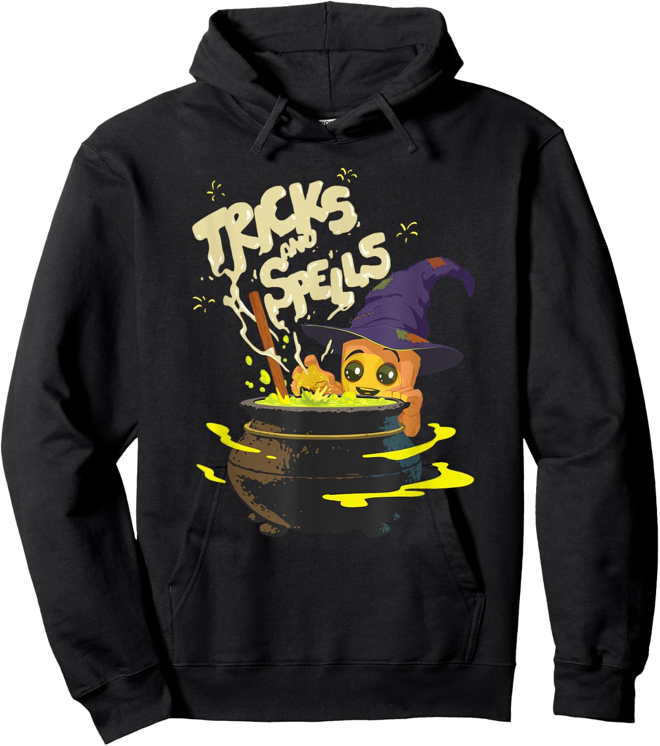 Marvel Baby Groot Witch Costume Halloween Tricks and Spells Hoodie - Hoodie | Black