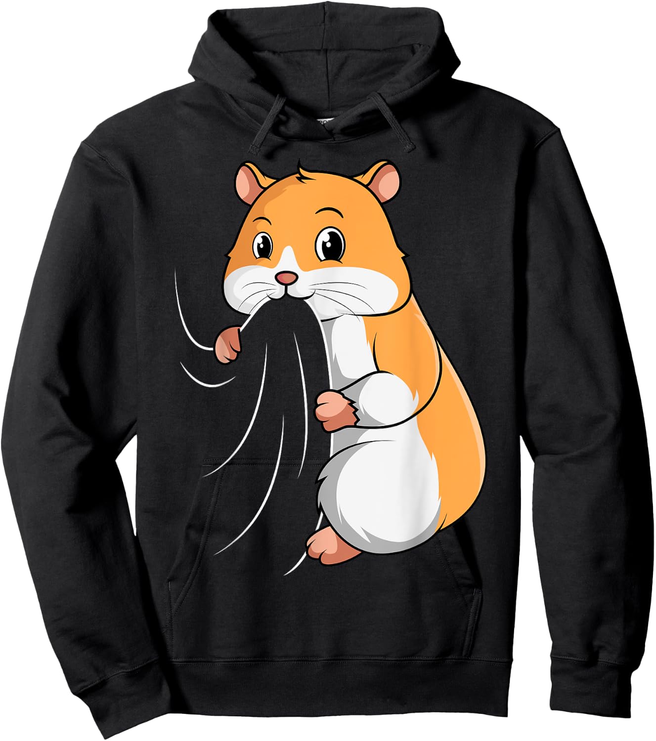 Hamster Gold Hamster Dwarf Hamster Girls Women Children Hoodie - Hoodie | Black